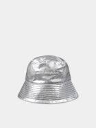 Cloche argento per bambina con logo,Mm6 Maison Margiela,M60572 MM02T MM6F21U M6100